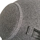 faux linen cover yoga ball for balance smooth
