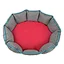 round pet bed