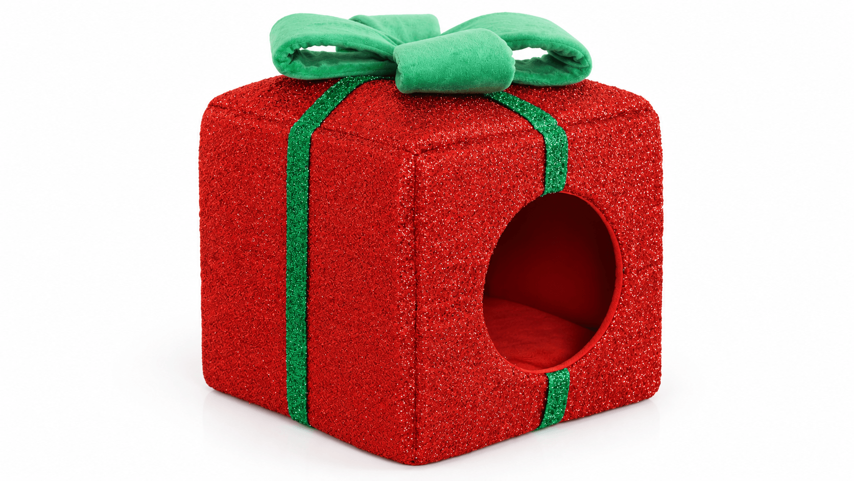 Gift box cat bed main visual