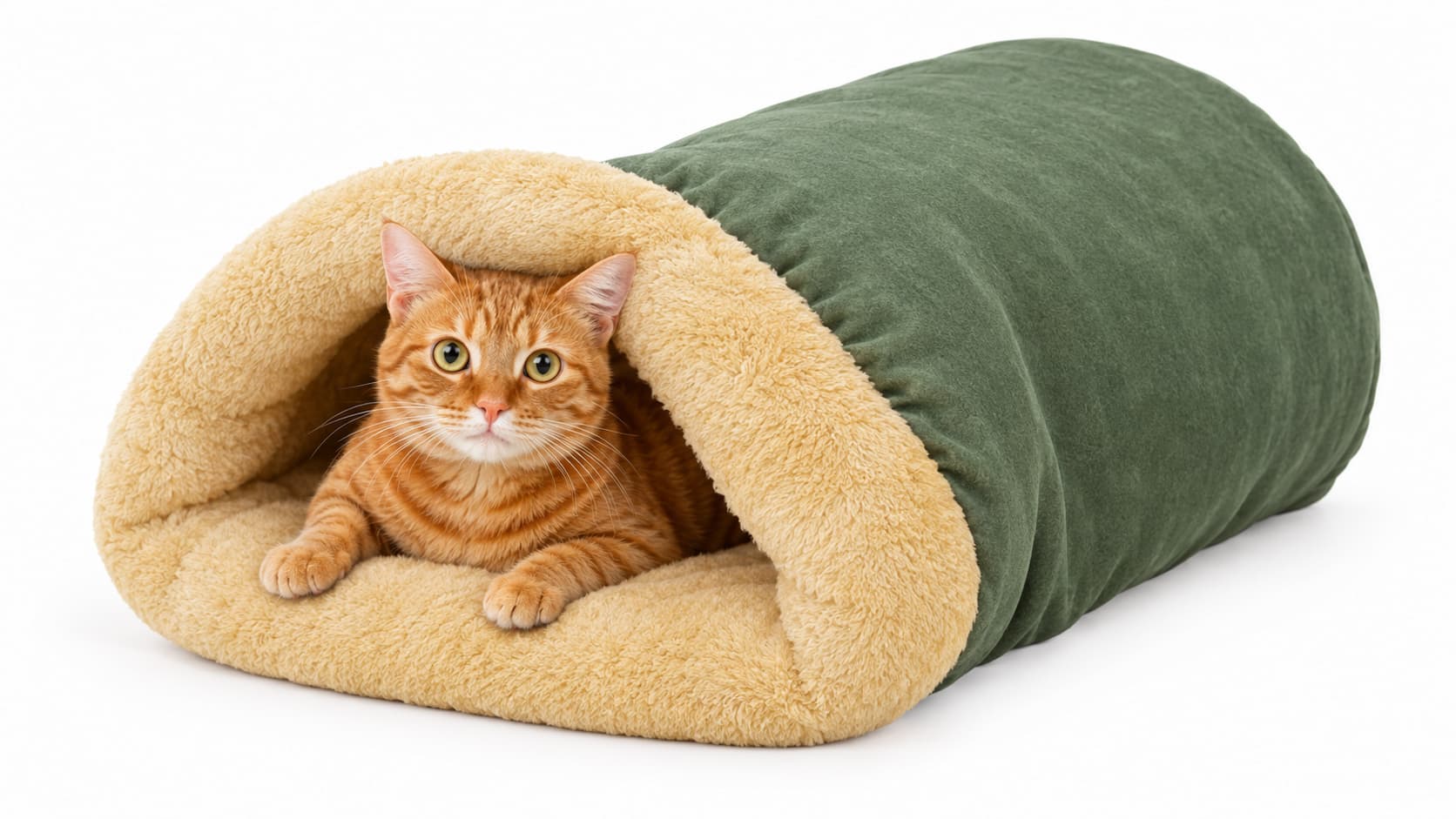 2-in-1 cat tunnel bed main visual