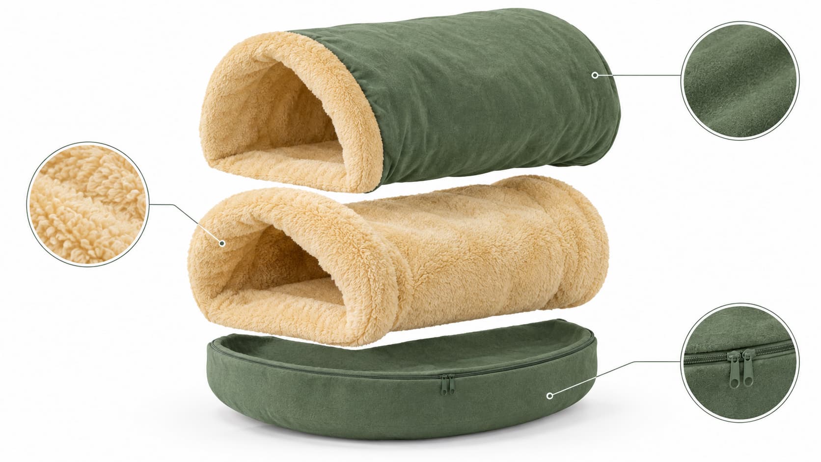 Cat bed structure