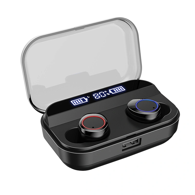 TWS Wireless Bluetooth Earphone  Touch Control LED Display with Power Bank Bluetooth 5.0 Earphones 5D Stereo Sport Headset