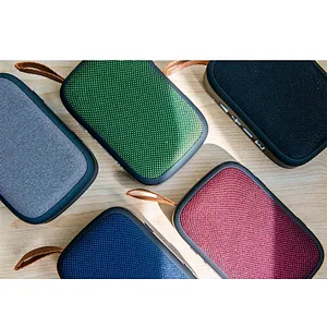 Portable Speakers YIXIANGLIN 2019 Fabric Texture Portable Mini Speaker Subwoofer Music Wireless Bluetooth Speaker for Yourself