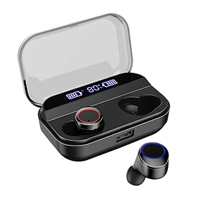 TWS Wireless Bluetooth Earphone  Touch Control LED Display with Power Bank Bluetooth 5.0 Earphones 5D Stereo Sport Headset