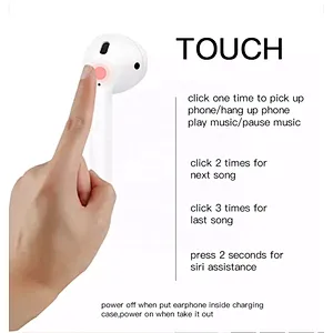 High Quality Newest Wireless Bluetooth Headphone YIXIANGLIN i12 TWS BT Earphone 5.0 WZ-I12 Wireless Earbuds Bluetooth Earbuds