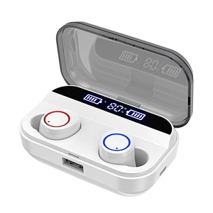 TWS Wireless Bluetooth Earphone  Touch Control LED Display with Power Bank Bluetooth 5.0 Earphones 5D Stereo Sport Headset