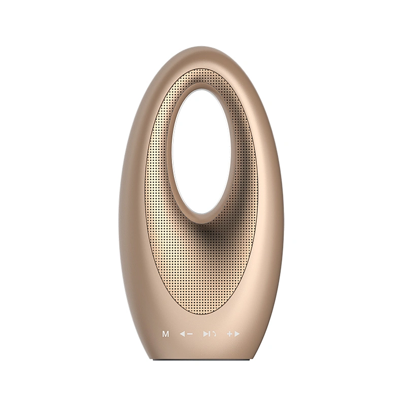 Wholesale High Quality  LED Round  Wireless Portable Bluetooth Speaker