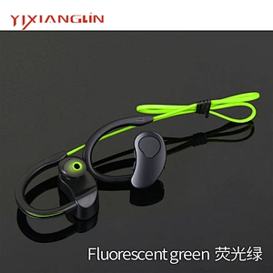 OEM V5.0 BT Sport earphone  earpiece headset wireless dee bass earhook  Not easy to drop
