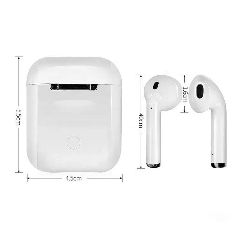 High Quality Newest Wireless Bluetooth Headphone YIXIANGLIN i12 TWS BT Earphone 5.0 WZ-I12 Wireless Earbuds Bluetooth Earbuds
