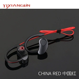 OEM V5.0 BT Sport earphone  earpiece headset wireless dee bass earhook  Not easy to drop