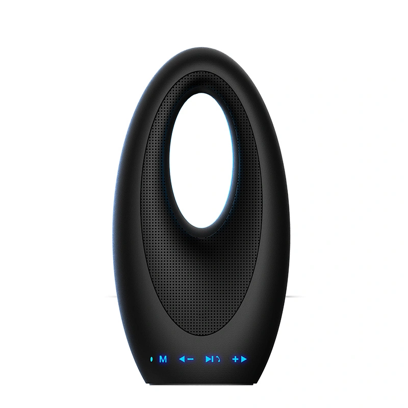 Wholesale High Quality  LED Round  Wireless Portable Bluetooth Speaker