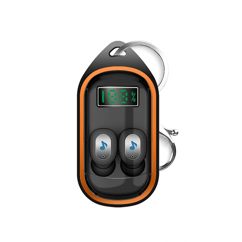 Wireless Earphones V5.0 TWS bluetooths headphone earbuds LED Display with Charging Case