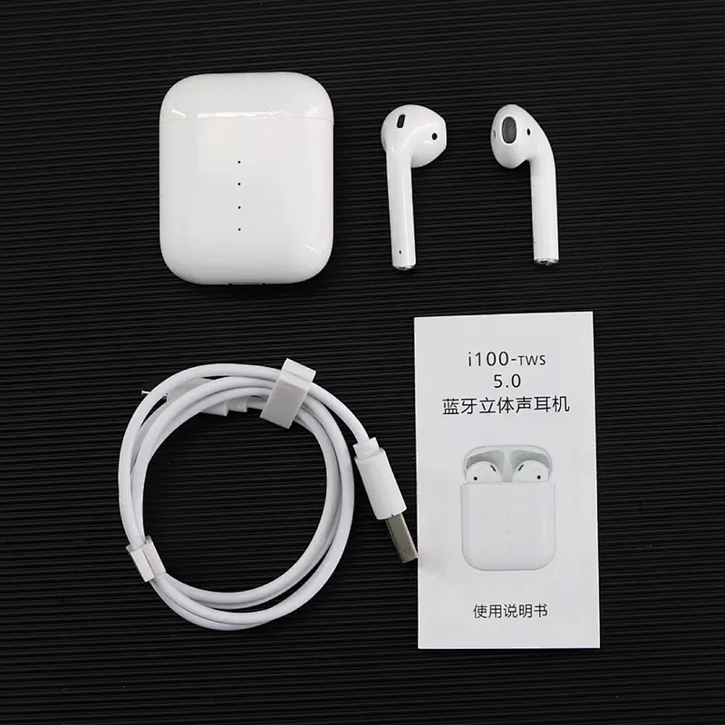 2020 Super Quality Sweatproof Wireless Earphone  Earbuds Tws I100 TWS earphone