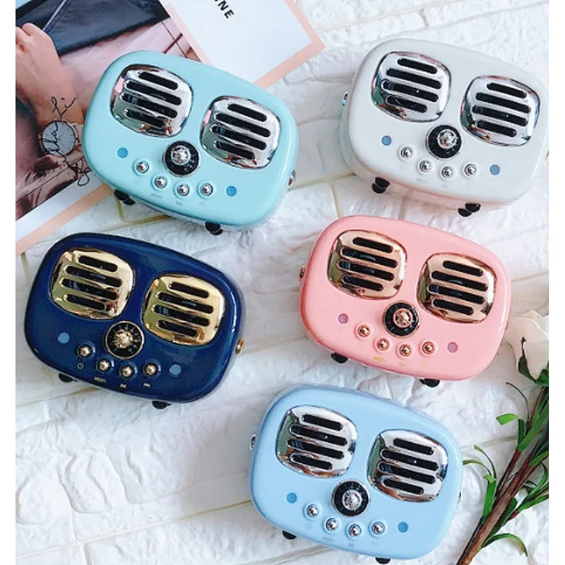 YIXIANGLIN 2019 Cute Portable Mini Cute Attractive Awesome Wireless Bluetooth speaker for Your Cute Daughter