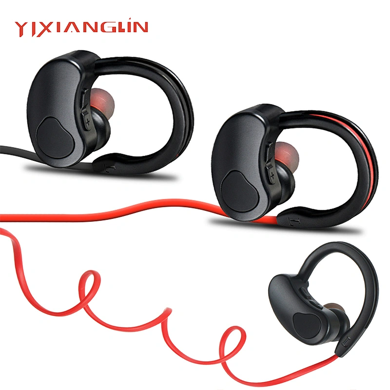 OEM V5.0 BT Sport earphone  earpiece headset wireless dee bass earhook  Not easy to drop