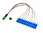 Gorelink MPO/MTP-SC/UPC Harness Fan-out Cables, Female,12 Fiber,12 colors,0.9mm,OS2 9/125um,PVC/LSZH Jacket