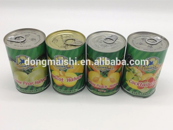 canned peaches