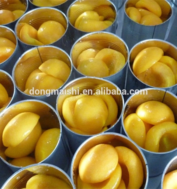 canned peaches
