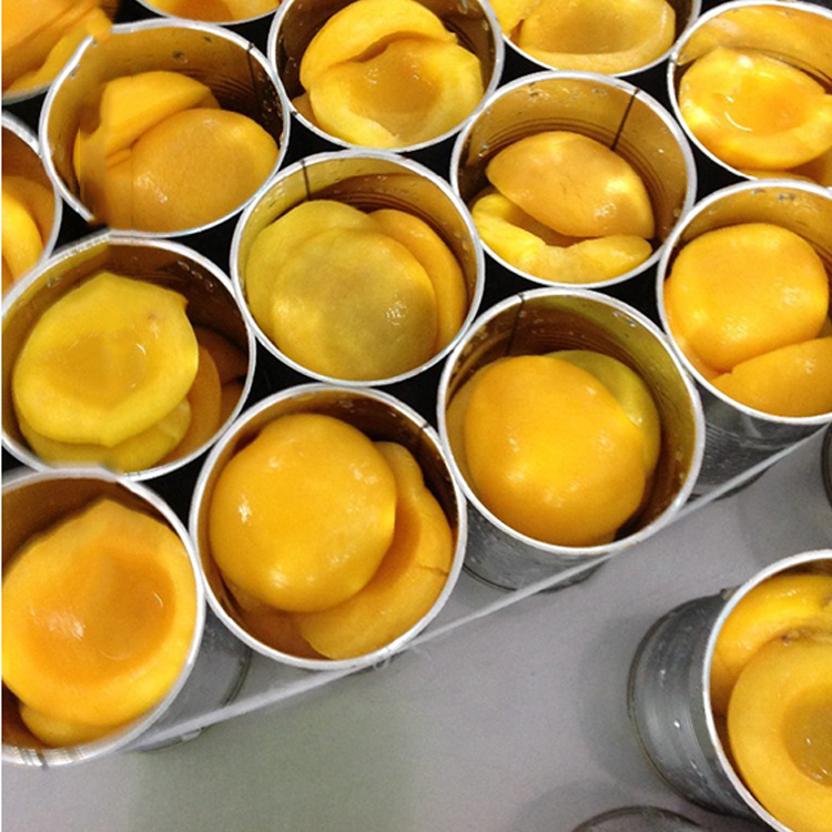 Best Food Factory Halves Sweet Canned Yellow Peach In Syrup Canned Food