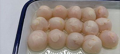 Litchi entier en conserve de fruits frais au sirop léger