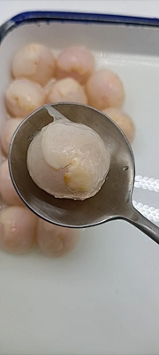 Litchi entier en conserve de fruits frais au sirop léger