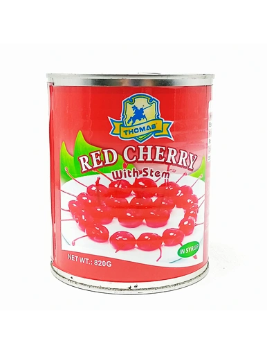 Cerise rouge en conserve