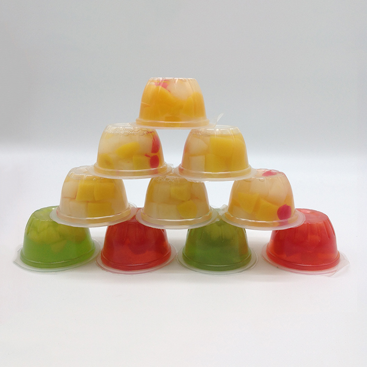 fruit jelly cups