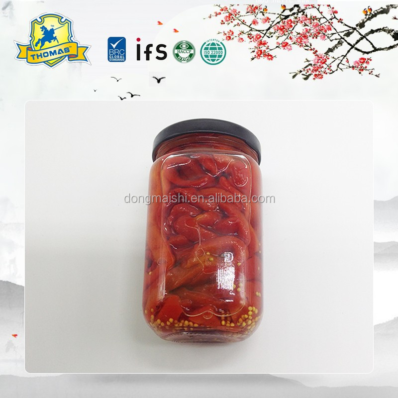 Fresh material made canned jalapeno pepper for sale