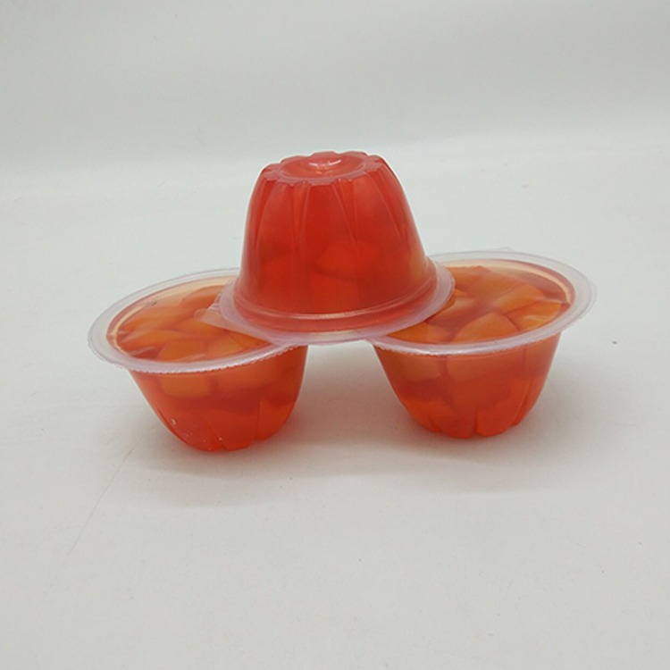 fruit jelly cup