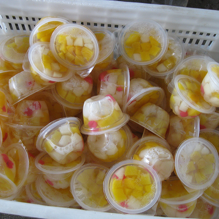 mini fruit jelly