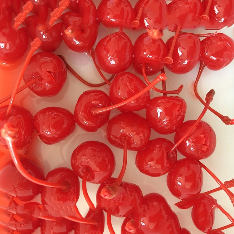 canned cherries