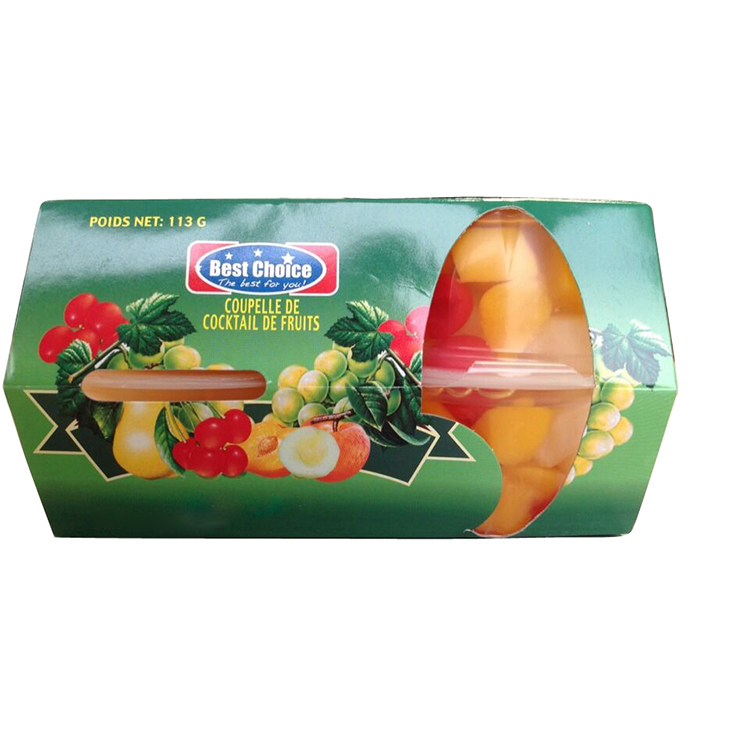 fruit jelly cup