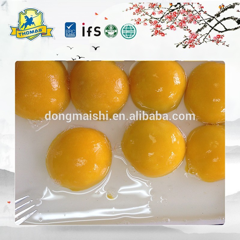 Canned peaches