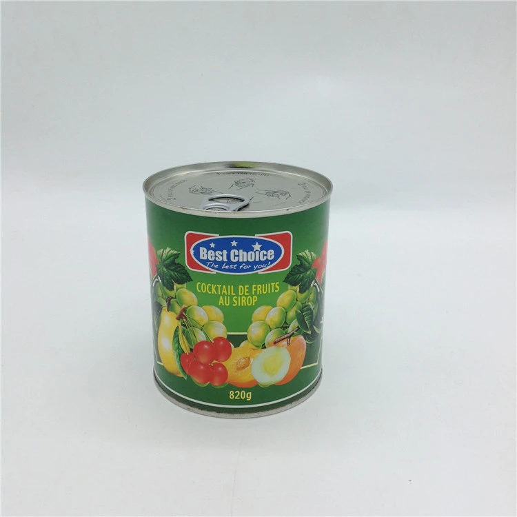 canned fruit cocktail