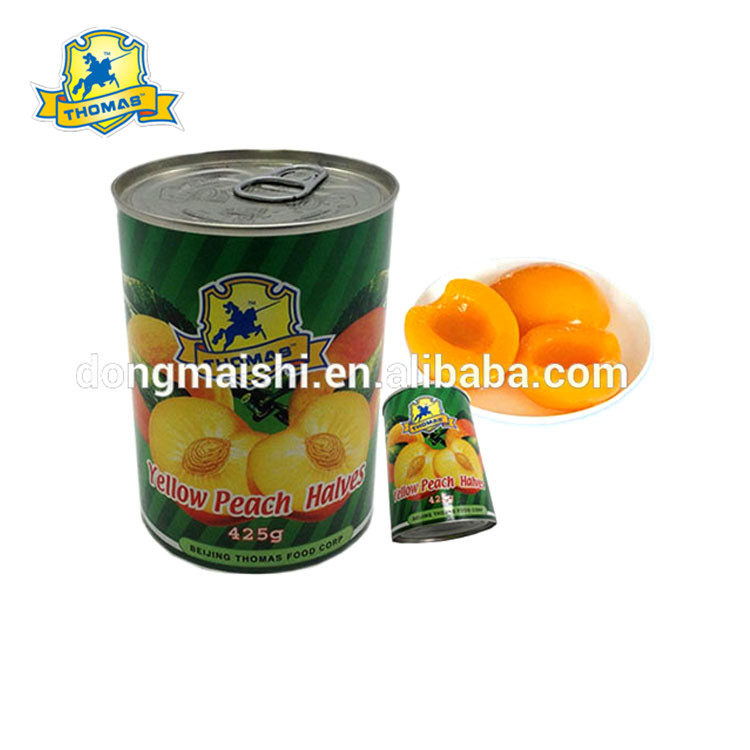 canned yellow peach in halves/Canned Yellow Peach in natural jui