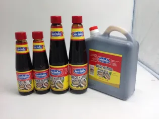 Hot Sale 9oz & 18oz Chinese Natural Oyster Sauce In Glass Bottle