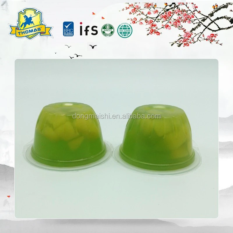 gelatina mini fruit jelly