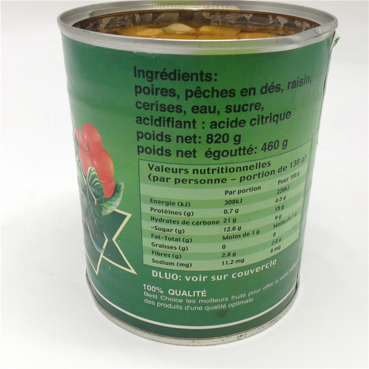 Canned Fruit Cocktail