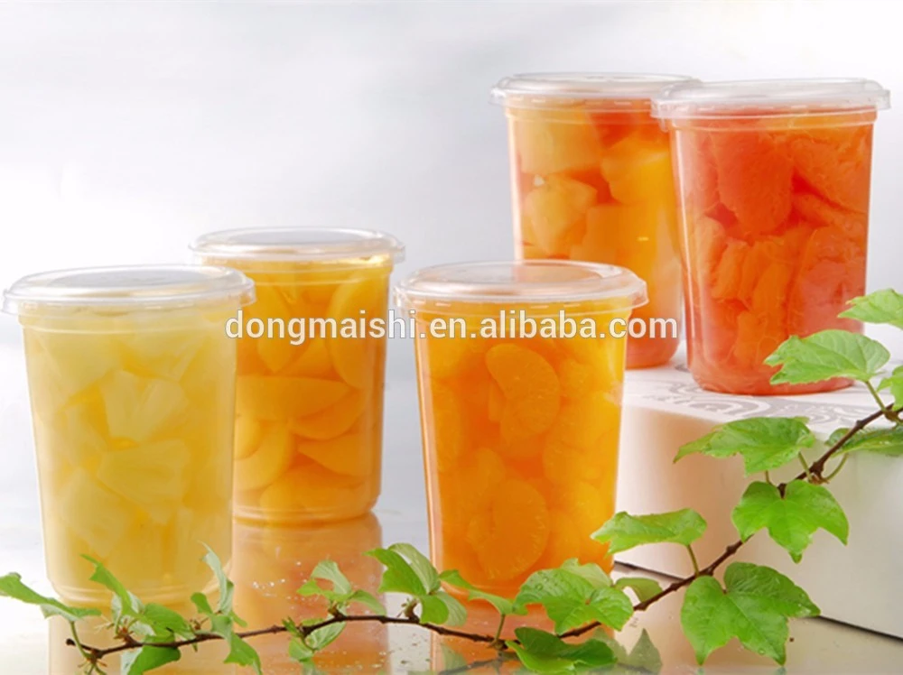 canned fruit cup