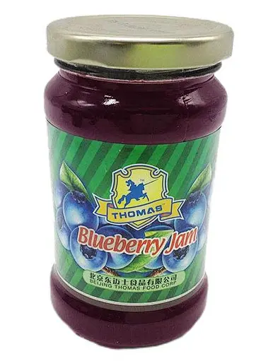 peach blueberry jam