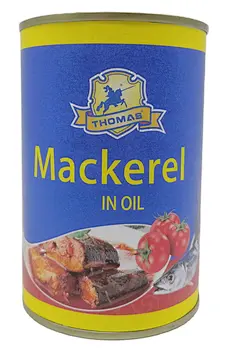 Canned Mackerel in Oil 425g