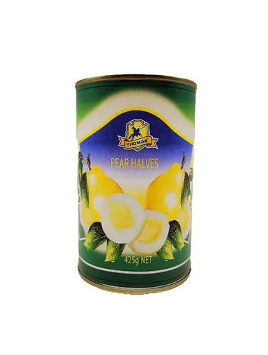canned pear in syrup