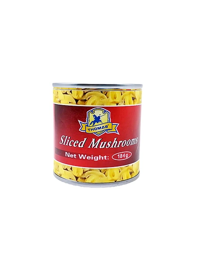 sliced canned mushroom in brine