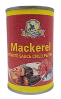 Canned Mackerel in Tomato Sauce Chilli Pepper 155g