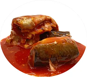 canned mackerel with tomato sauce