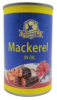 Canned Mackerel in Oil 155g