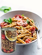 pasta with tomato sauce