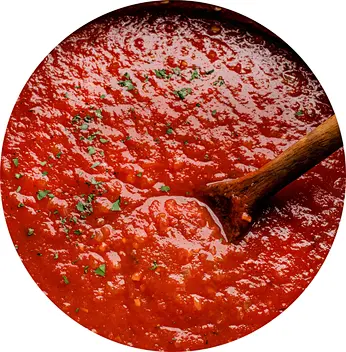 chicken with tomato sauce and cheese