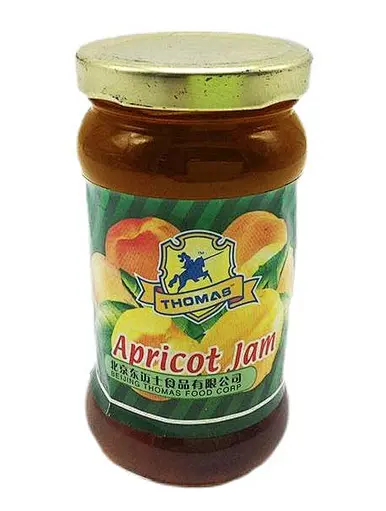 canned apricot jam