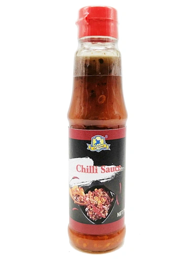 bottles chilli sauce